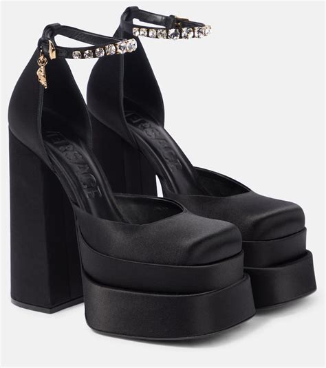 women versace platform heels